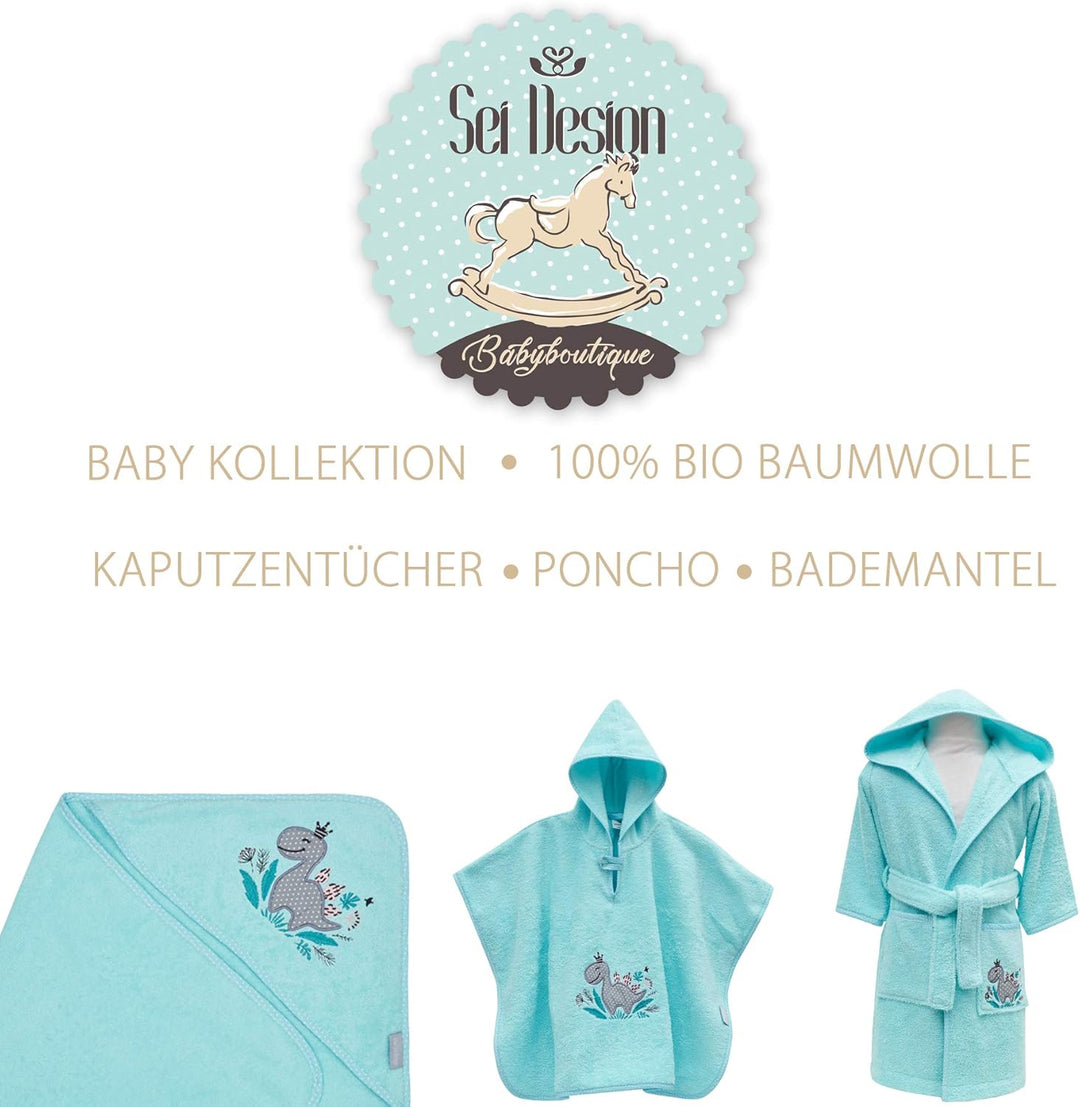 sei Design Dein Bio-KAPUZENTUCH aus 100% Bio Baumwolle für Babys | Kapuzenbadetuch | Kapuzenhandtuch
