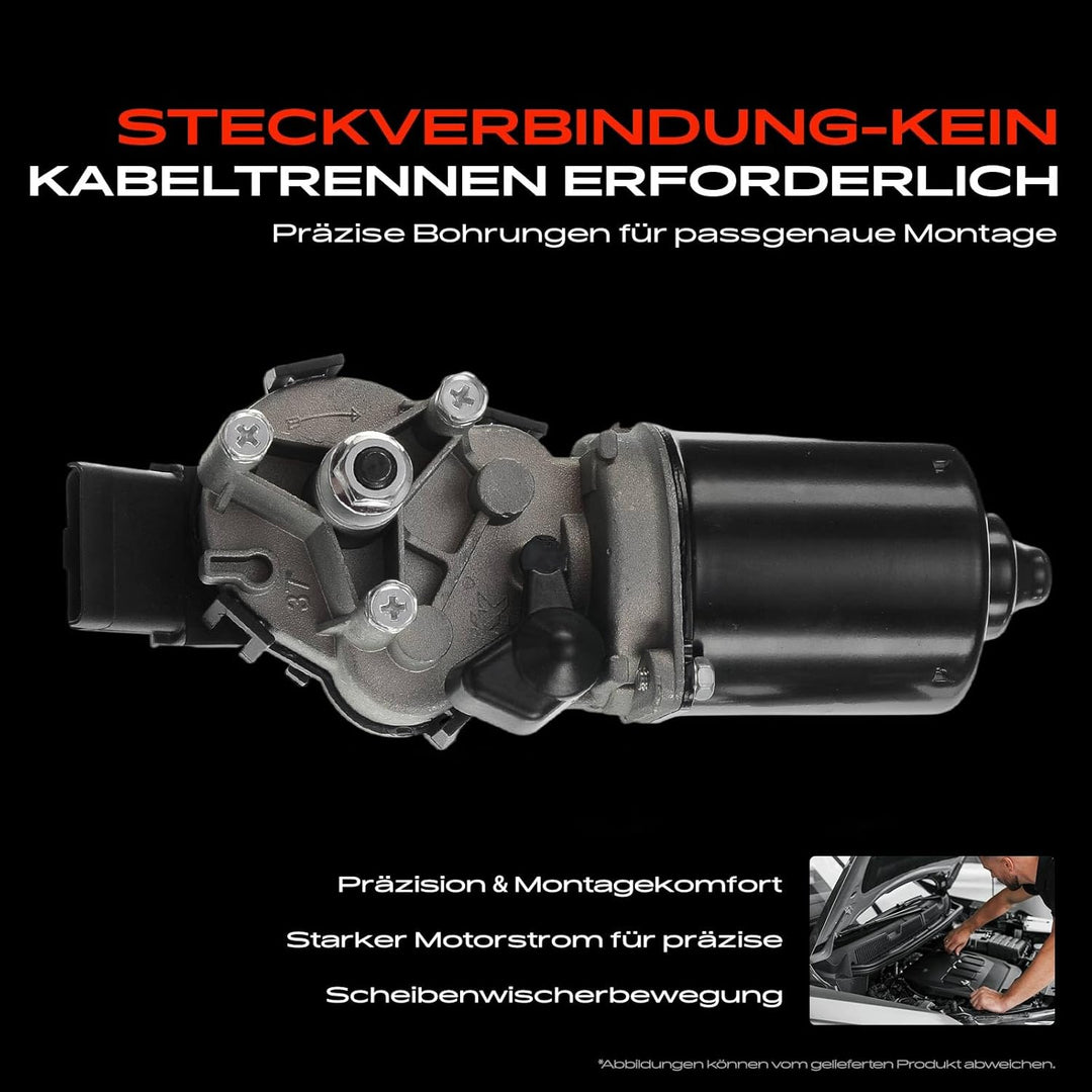 Wischermotor Scheibenwischermotor Vorne für Kangoo/Express KC0/1 FC0/1 1997-2019 7701043984