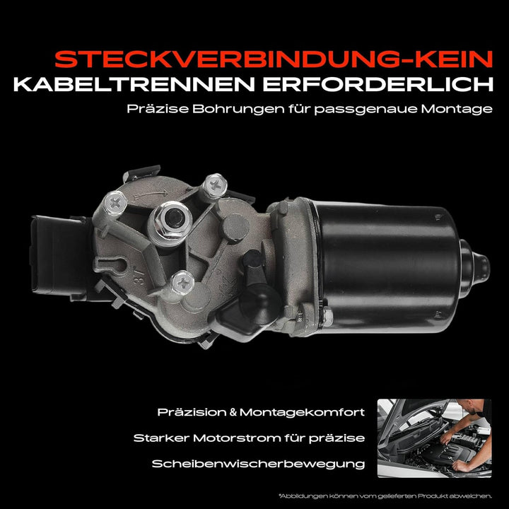 Wischermotor Scheibenwischermotor Vorne für Kangoo/Express KC0/1 FC0/1 1997-2019 7701043984