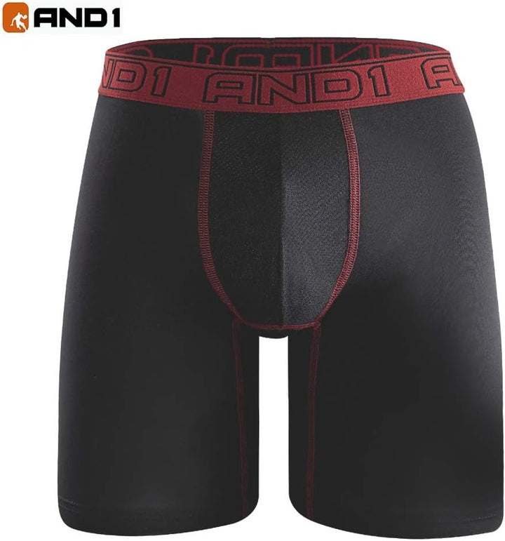 AND1 Sport Boxershorts 5er Pack Unterwäsche Herren Unterhosen Männer Retroshorts Boxer Brief Sportun