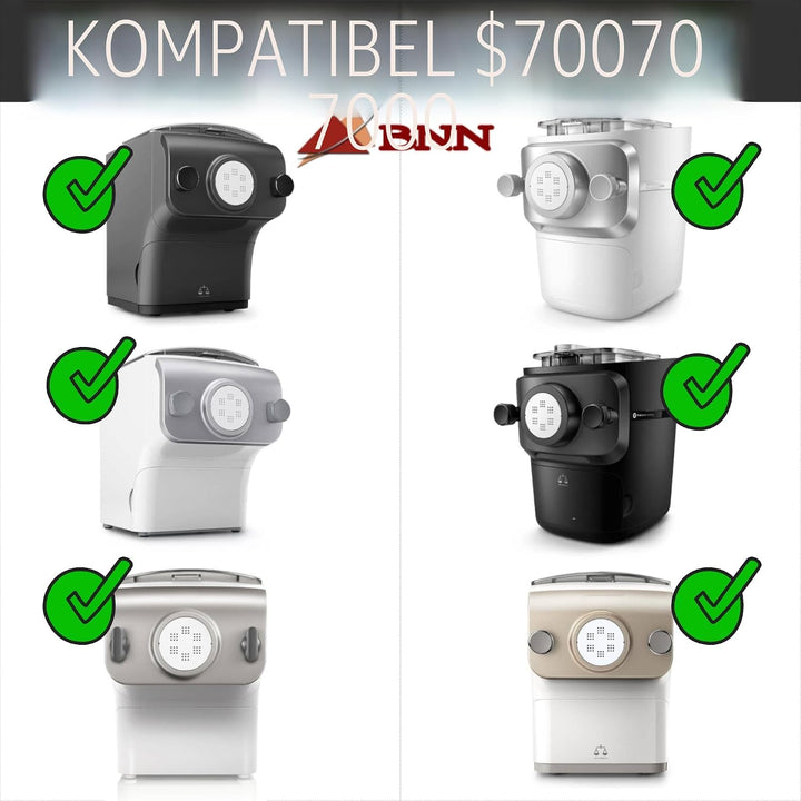 BNN Recipe BNN Avance/Serie 7000 APCHAT01 Nr. 1 Katze Pasta Disc kompatibel mit Philips Pasta Maker