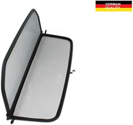 GermanTuningParts Windschott für Mercedes SL R107 Cabriolet 1971-1989 - Klappbar - mit Schnellversch