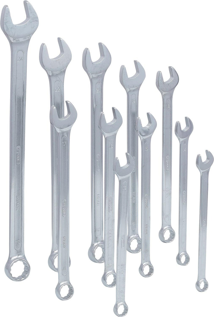 KS Tools 517.1505 CLASSIC Ringmaulschlüssel-Satz, XL 11-tlg. 12-24mm