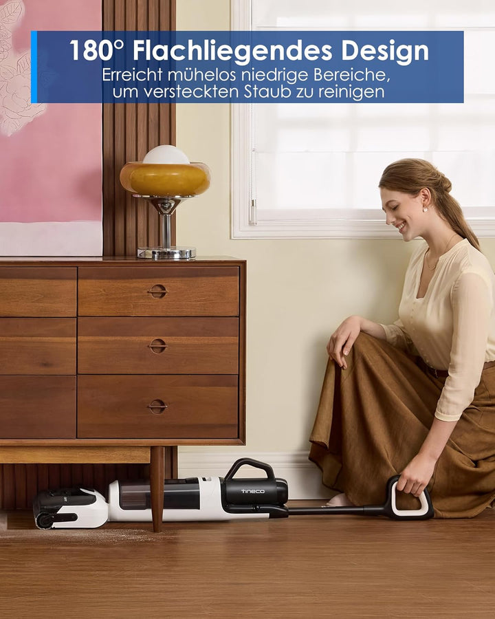 Tineco FLOOR ONE Switch S6 Stretch Breeze (Stretch S6 Combo) 2-in-1 Nass Trockensauger Staubsauger,