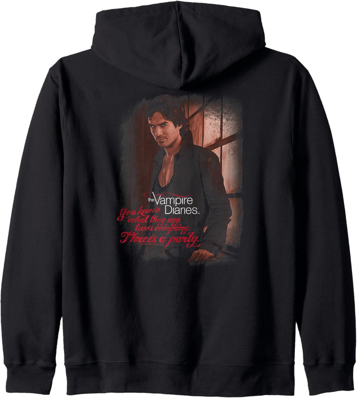 Vampire Diaries Threes A Party Kapuzenjacke