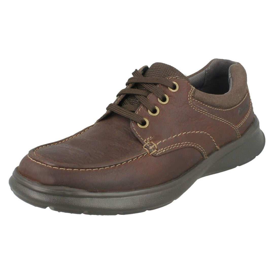 Clarks Herren Cotrell Edge Oxford 39.5 EU Brown Oily, 39.5 EU Brown Oily