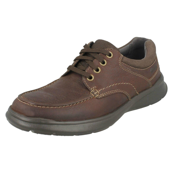 Clarks Herren Cotrell Edge Oxford 39.5 EU Brown Oily, 39.5 EU Brown Oily