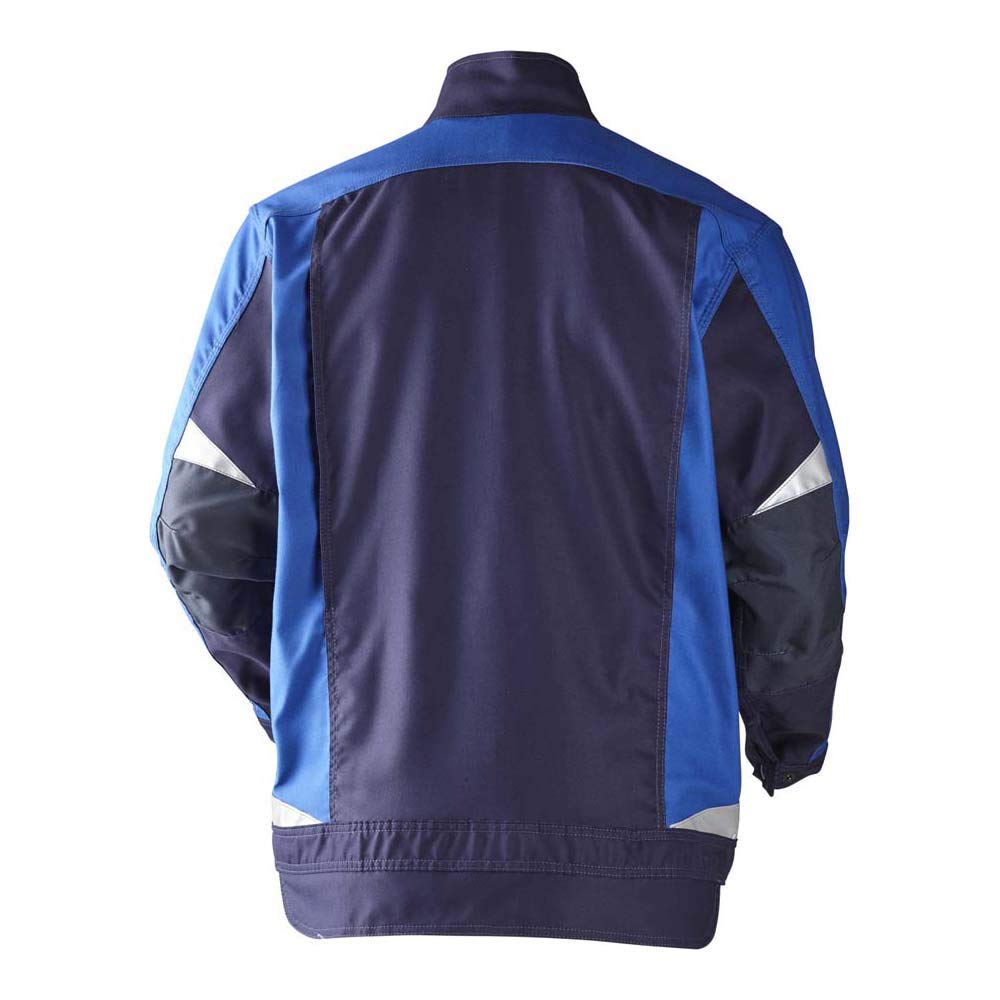 J.A.K. 16024606 Serie 1602 65% Polyester/35% Baumwolle Blousonjacke, Marine/Königsblau, 3XL Grösse