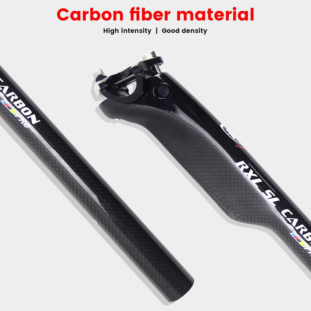 RXL SL Sattelstütze Carbon MTB sattelstütze 27.2/30.8/31.6mm Fahrrad sattelstütze schwarz 350/400mm