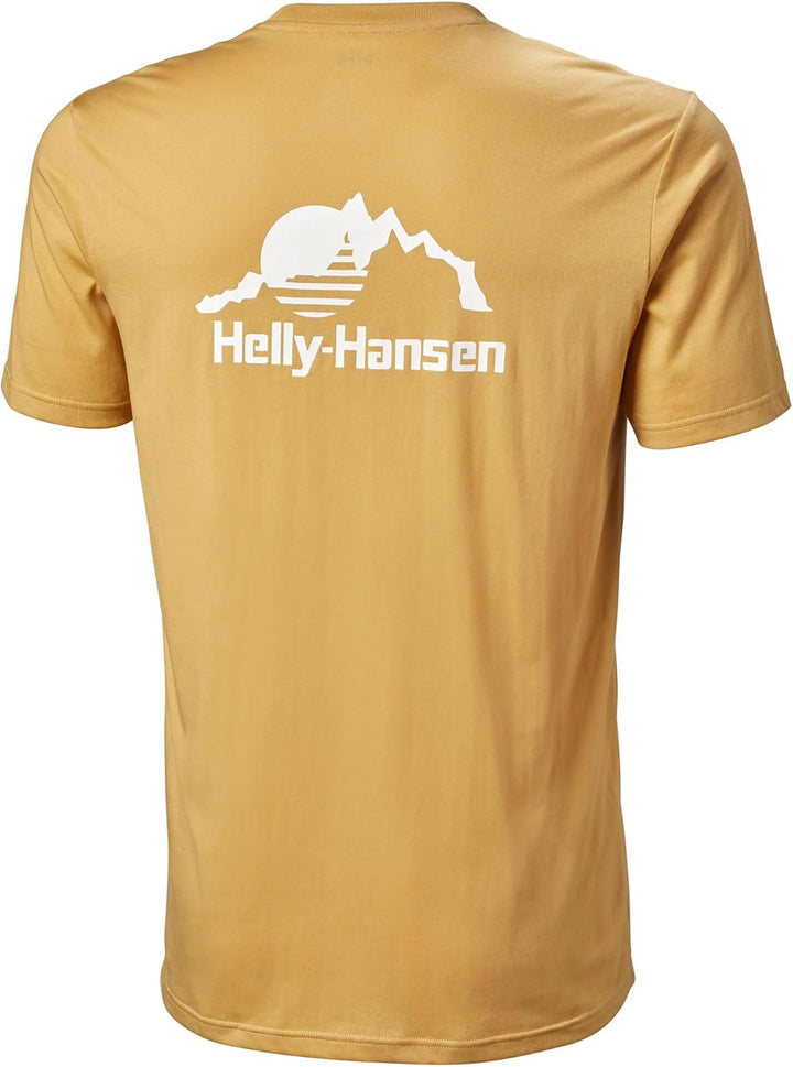 Helly Hansen Herren Nord Graphic T-Shirt 389 Sand S, 389 Sand S