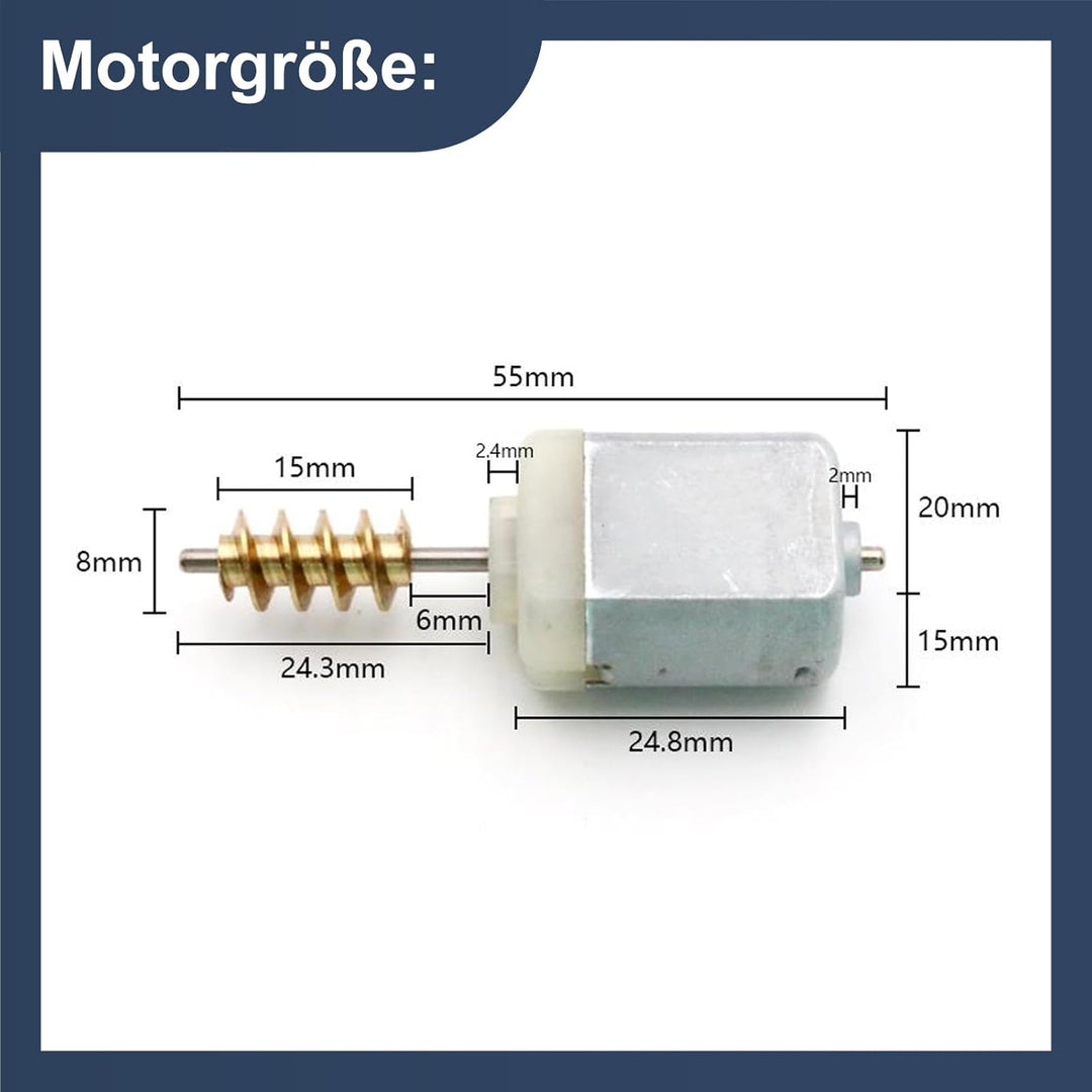 Türschloss-Betätiger-Stellmotor, 12V, für BMW X3 E83, X4 F26, X5 E70, X6 E71, Z4 E85