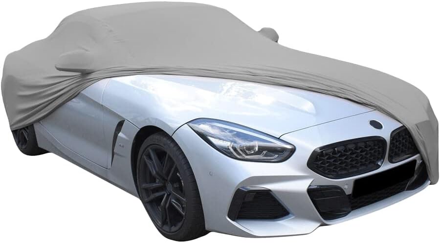 Indoor Autoabdeckung kompatibel mit BMW Z4 G29 mit Spiegeltaschen SUPER Soft Stretch