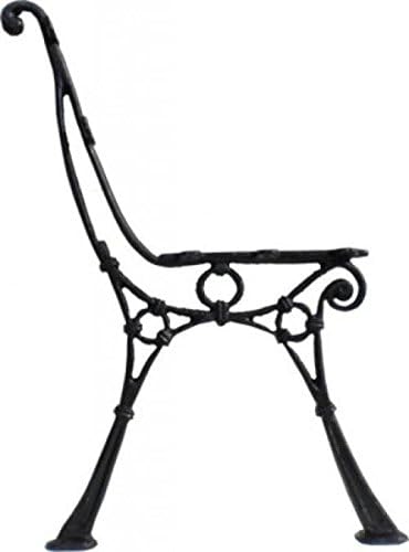 Bankfuss Seiteneil Bankfuss Retro Gartenbank Aus Gusseisen Schwarz 1