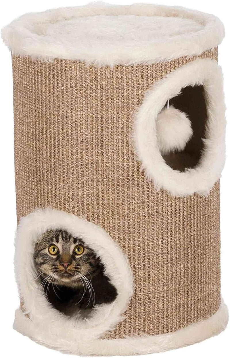 Trixie 4331 Cat Tower Edoardo, 50 cm, taupe/creme