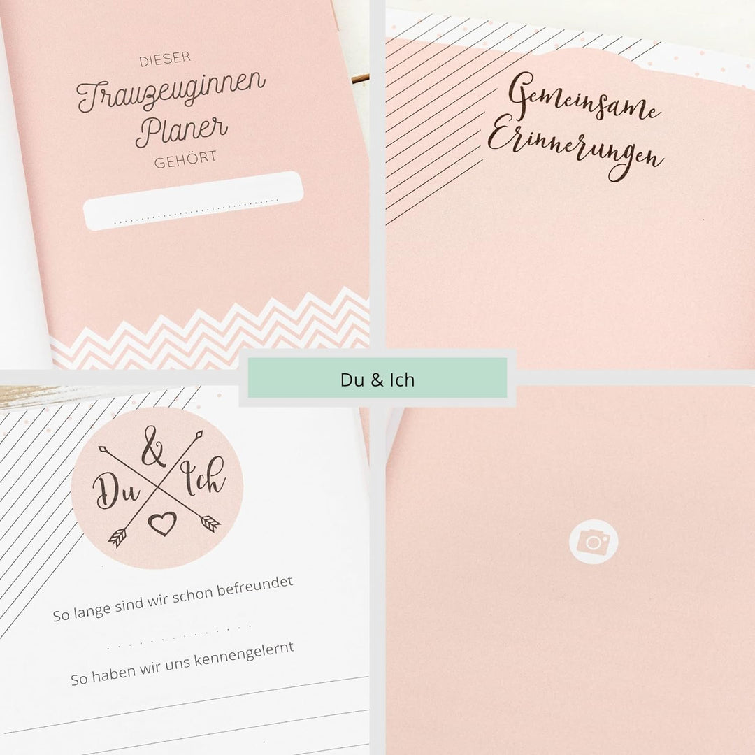 Trauzeugin Planer, Trauzeugin Geschenk, Der Planer für die Trauzeugin, Trauzeugin fragen - Willst du