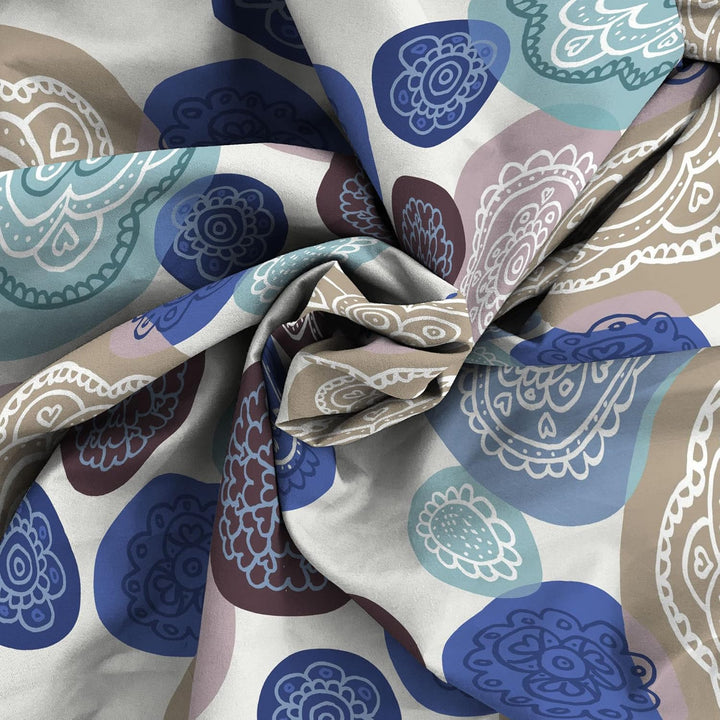 Fantasy Murrine Italian Bed Linen Bettwäsche, Kleine doppelte, Mikrofaser Murrine Kleine doppelte, M