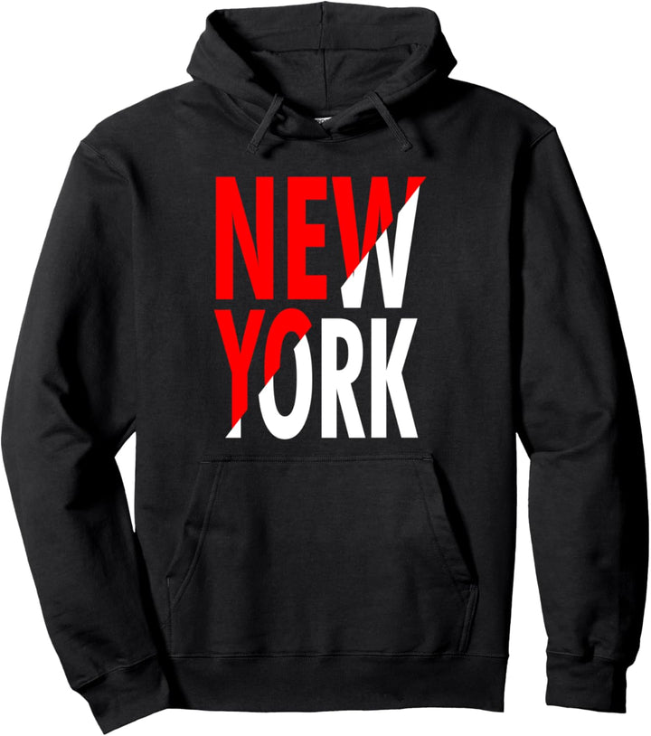 New York Big Apple Sports Pullover Hoodie