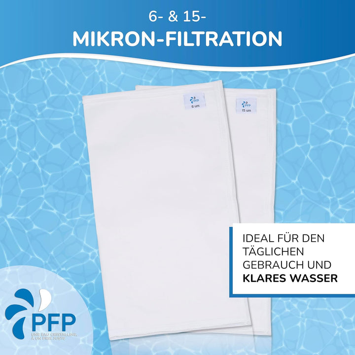 Poches Filtrantes Filtertasche kompatibel mit Desjoyaux – 6 und 15 Mikron…