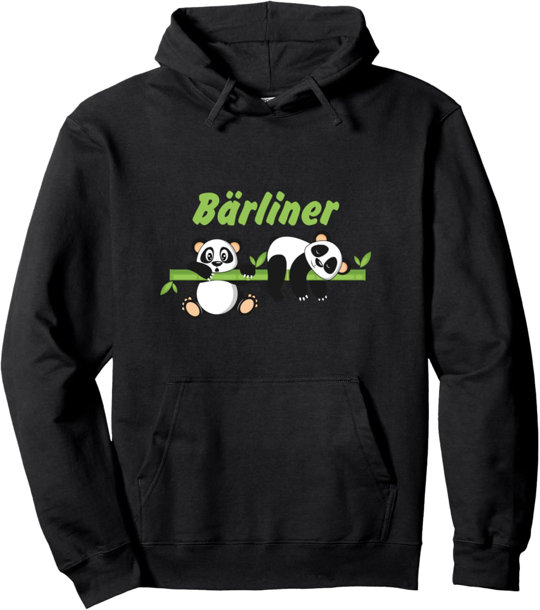 Süsse Pandanbären Berlin Bär Geschenk, Berliner Souvenir Pullover Hoodie