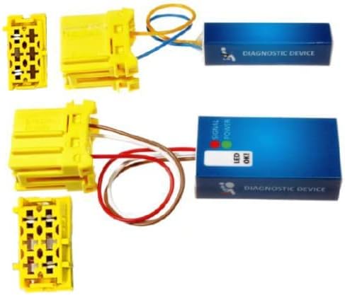 TBVPARTS Emulator Sensor Belegung Sitzmatte SRS Copilotsimulator Bypass-Emulator Air Bag Simulator f