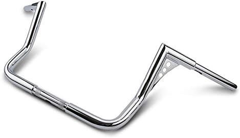 Lenker Ape Hanger Fat B2 Touring 1-1/4" H 12" kompatibel mit Harley Davidson chr