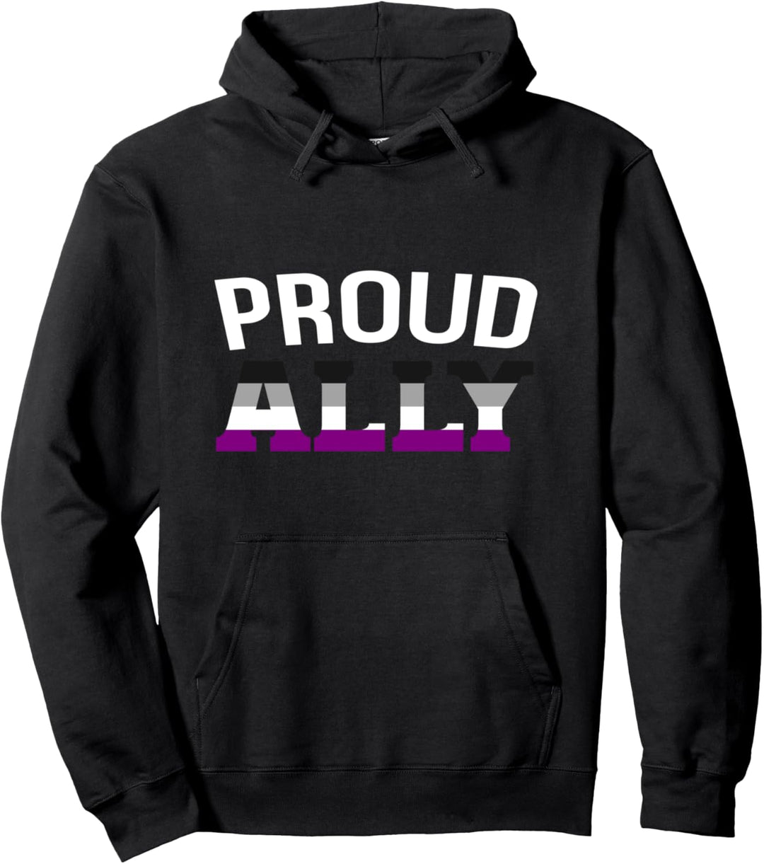 Stolzer Ally Asexuelle Ally Pullover Hoodie