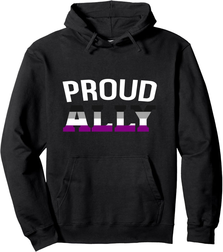 Stolzer Ally Asexuelle Ally Pullover Hoodie