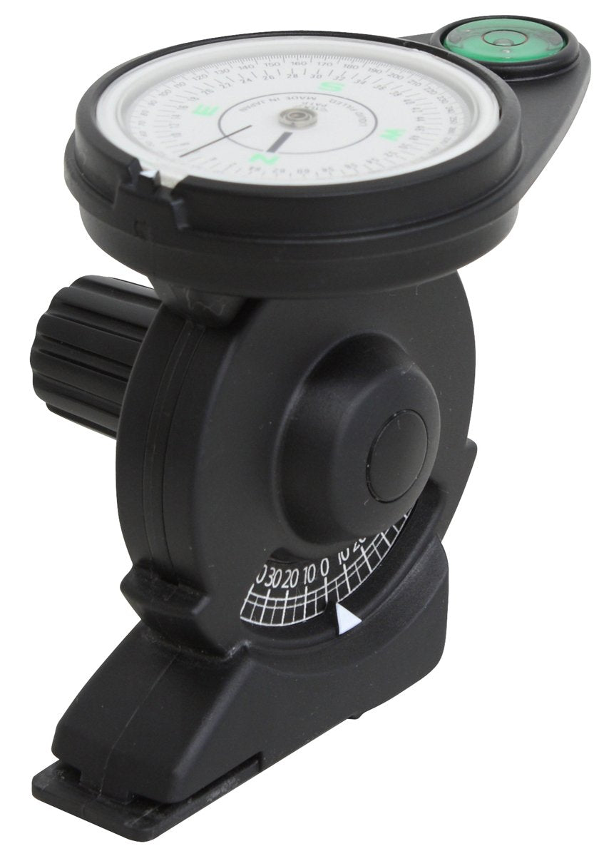 Vixen Polar Mount Meter: Kunststoff, QPL, Leuchtet im Dunkeln, Wasserwaage, Höhen Skala, Kompass, As