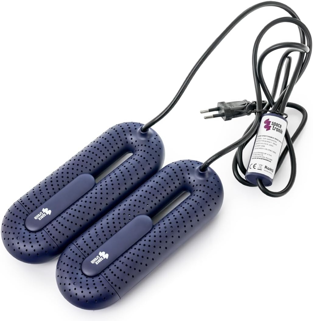 Spacetronik Schuhtrockner Elektrisch, Schuh Trockner Antibakteriell mit 3 Modi Timer &amp; Auto Ausschal
