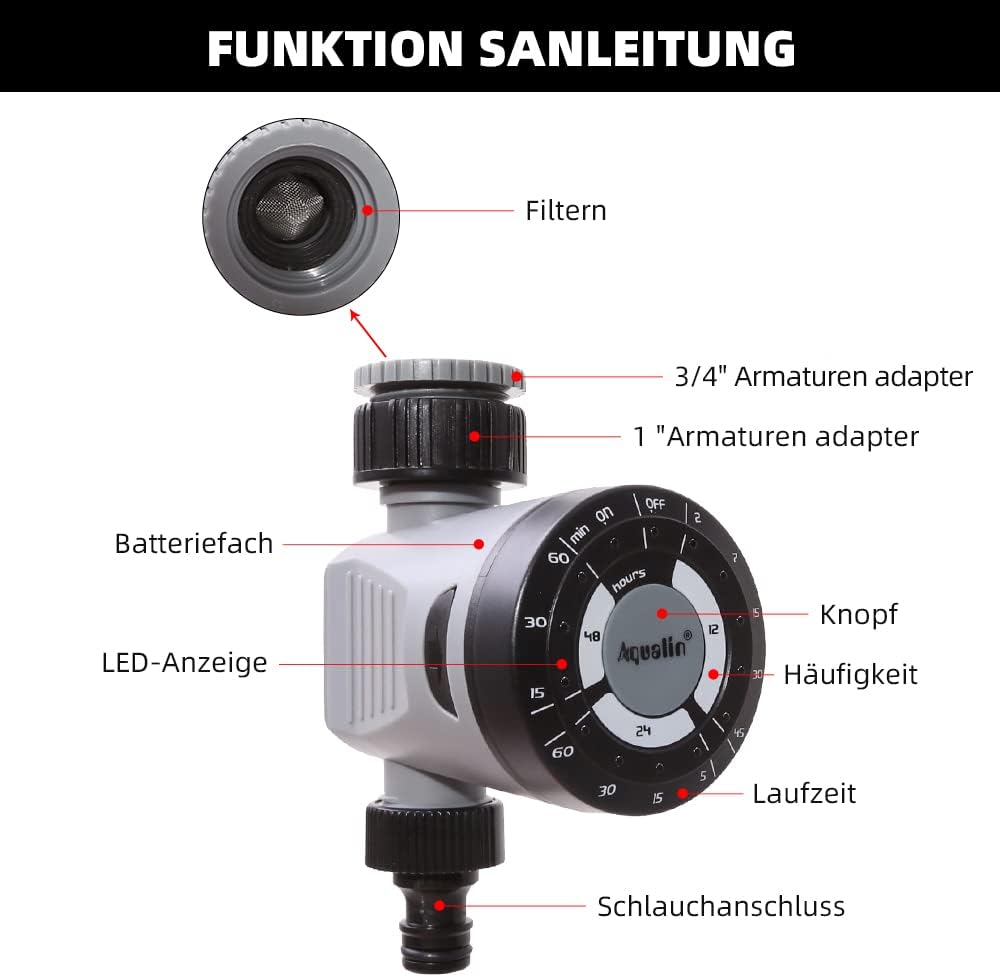 Garten Bewässerung Timer Klicken Sie Magnetventil Bewässerung Controller Home Garten Automatische Be