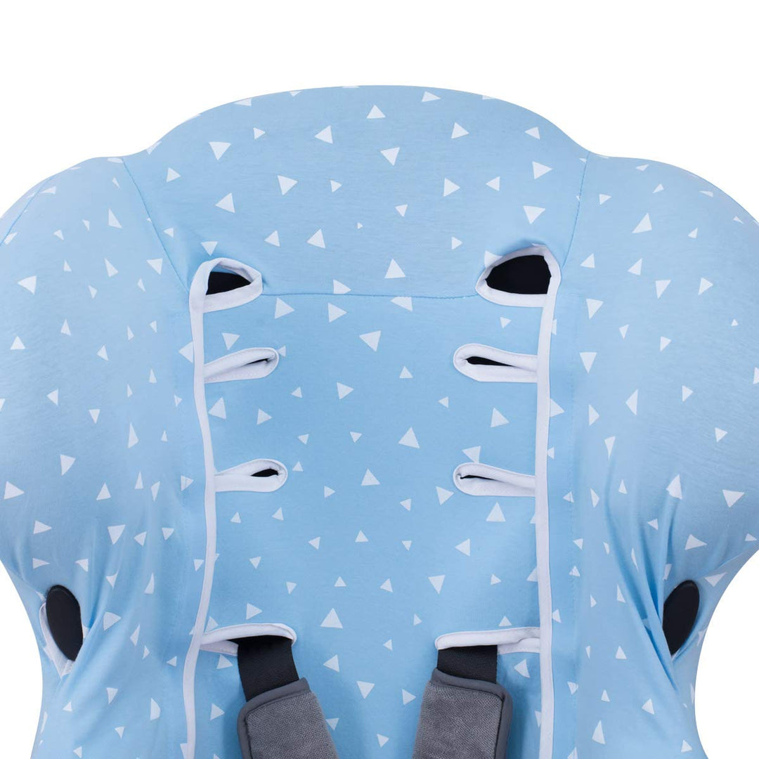 JYOKO Kids Bezug kompatibel mit Bébé Confort Iseos Neo (Blue Sparkles), BLUE SPARKLES