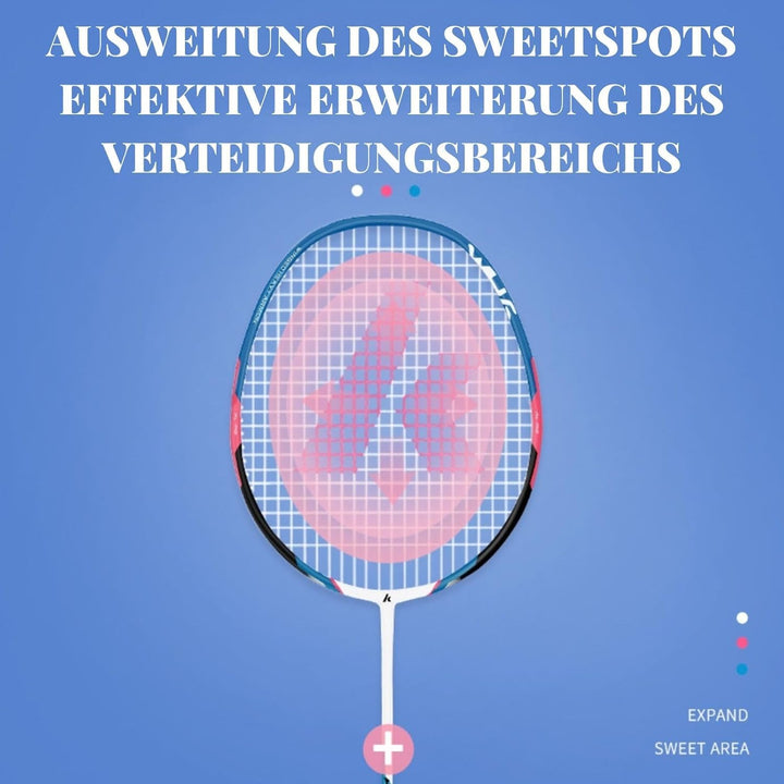 A1 TAAN Kawasaki Graphit Badminton Set Profi Graphit Badminton schläger Leichtgewicht & Hochleistung