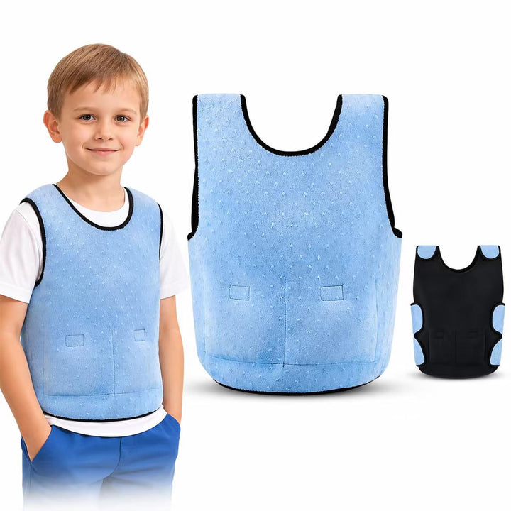 Gewichtsweste Kinder, Gewichtsweste Kinder Autismus, Sensorische Weste Blau S, Blau S