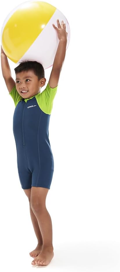 Speedo Jungen Essential Neoprenanzug Zum Schwimmen Lernen | Schwimmunterricht | Weiche Haptik | Neop