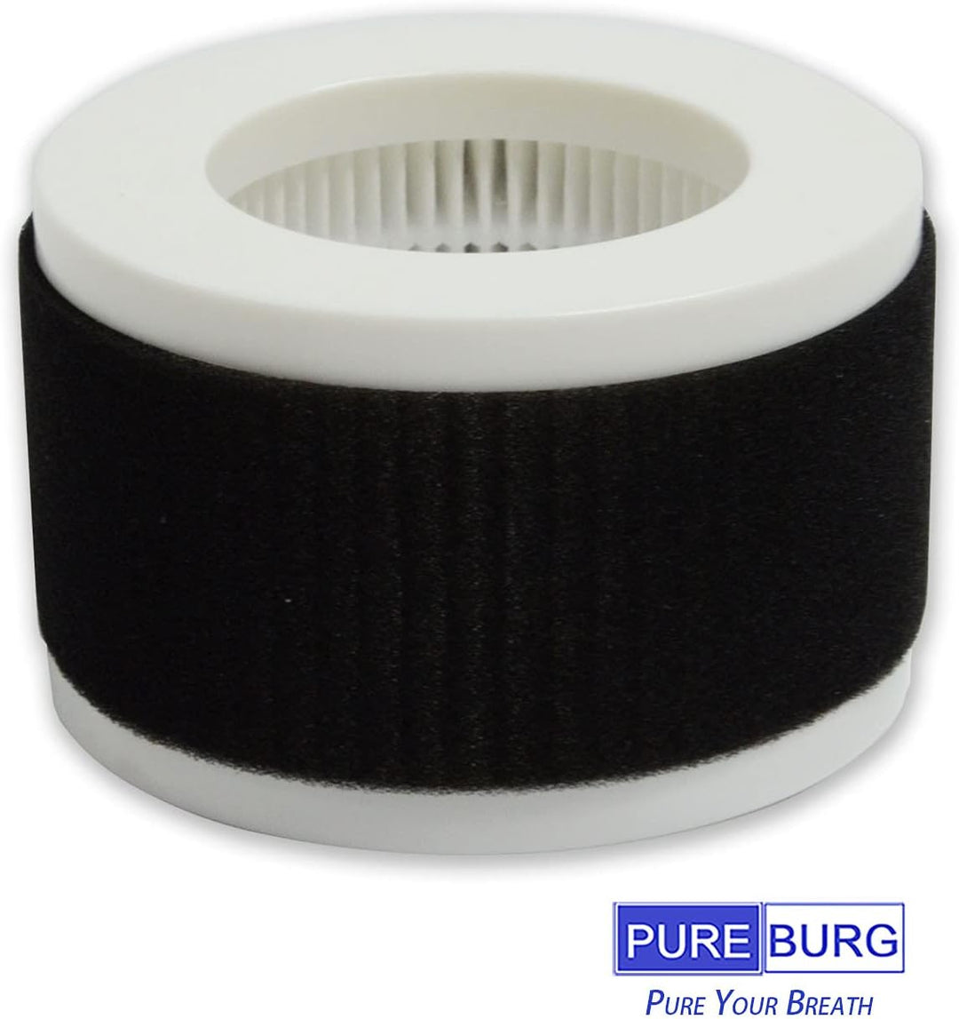 PUREBURG PB-P02F Ersatz-Filter kompatibel mit Pro Breeze PB-P02 Mini-Luftreiniger,Aktivkohle und Tru