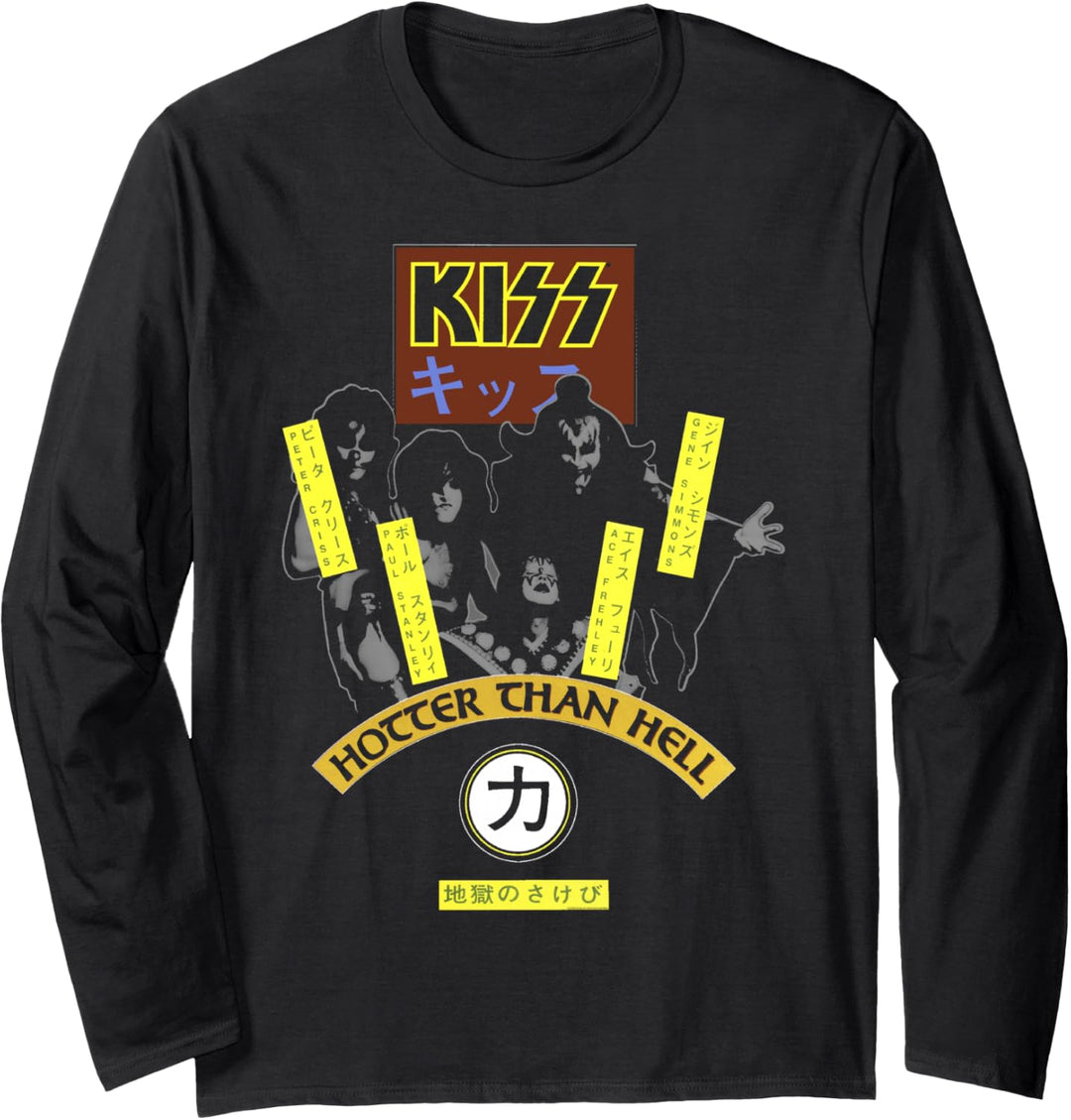 Kiss - heisser als die Hölle Langarmshirt