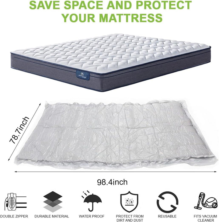 Vakuumbeutel für Matratzen 200x250cm Vakuum Beutel für Kleidung Bettdecken Kissen Vakuumierbeutel Pl