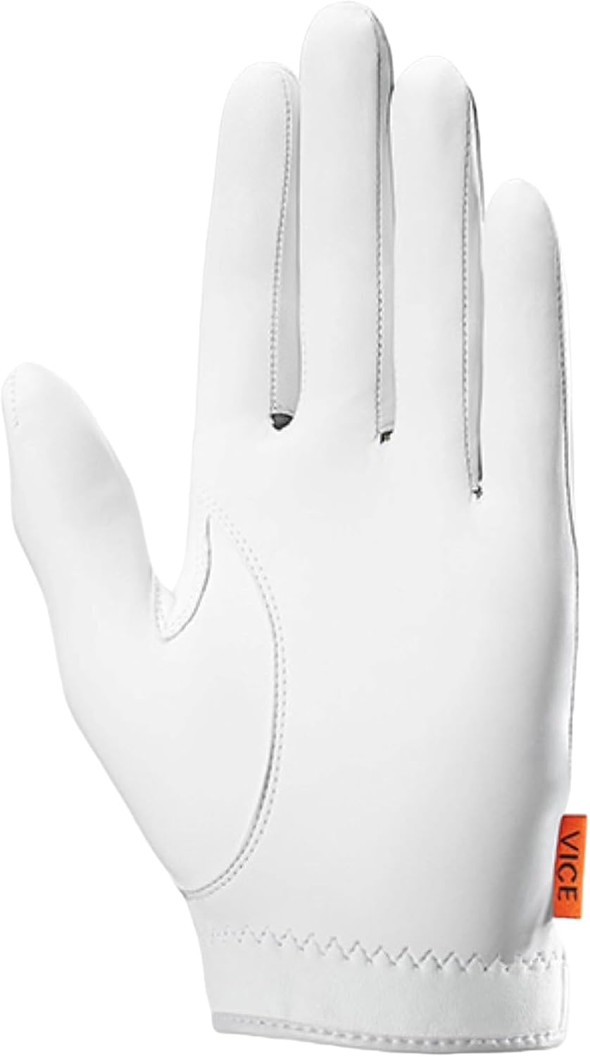VICE Pure Golfhandschuh, Weiss Medium/Large Links, Left - ML Links
