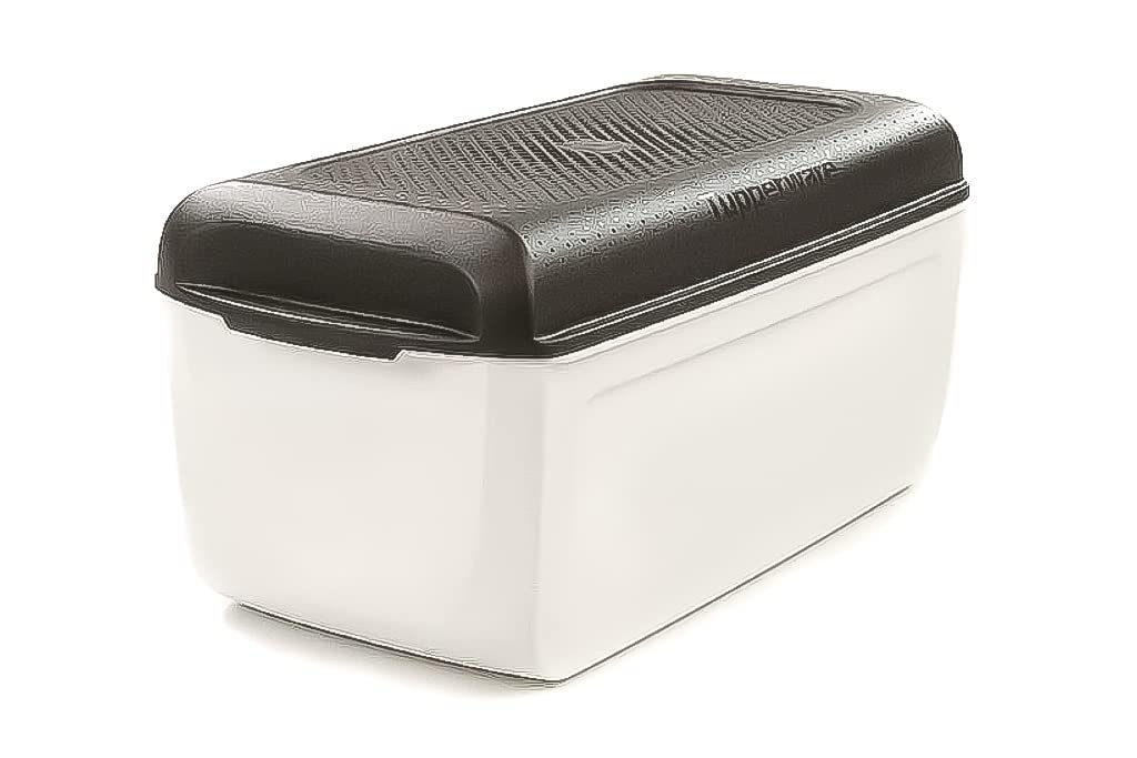 TUPPERWARE BrotMax Junior 2 weiss schwarz A 201 Brotkasten Brot Max Brotprofi