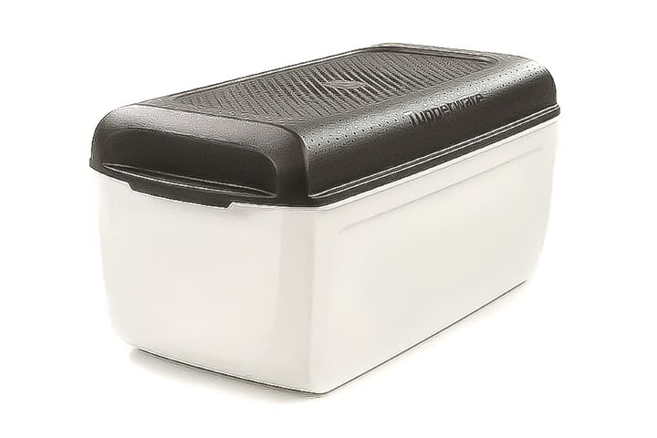 TUPPERWARE BrotMax Junior 2 weiss schwarz A 201 Brotkasten Brot Max Brotprofi