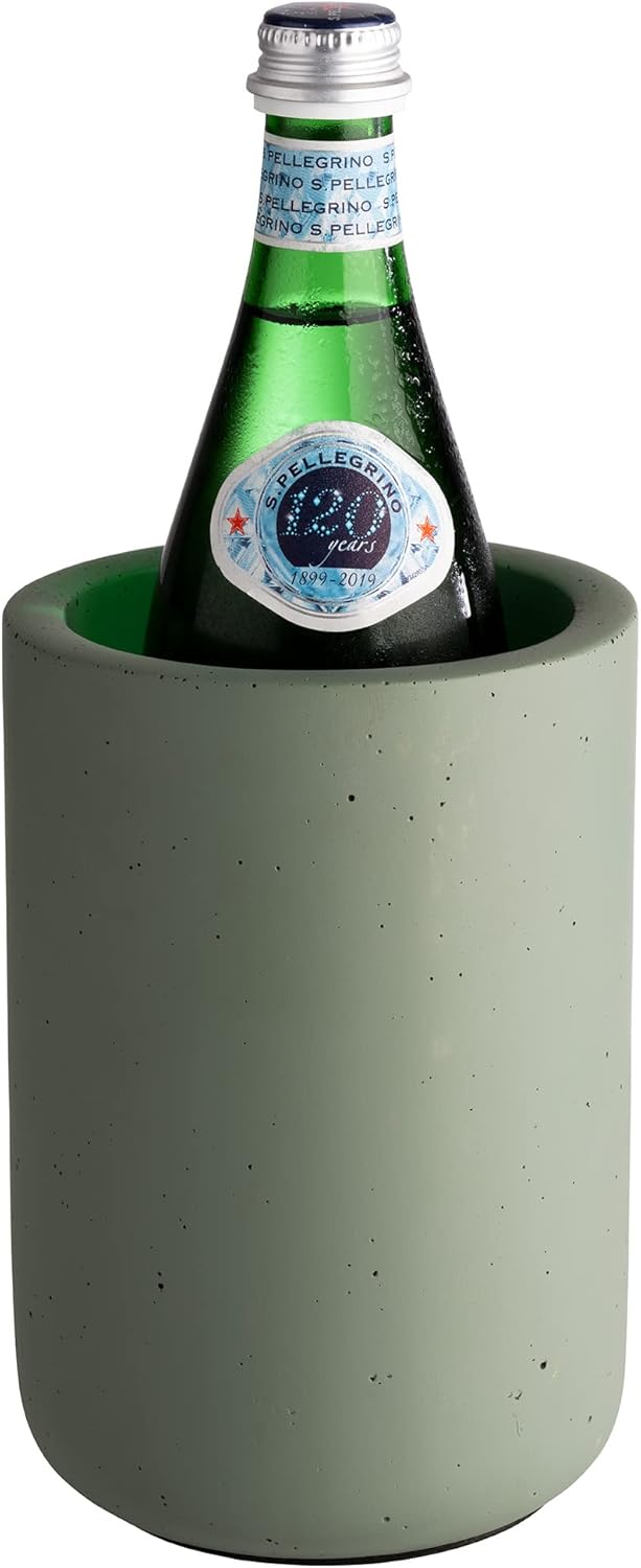 APS Flaschenkühler ELEMENT aus Beton - mit möbelschonender Unterseite - für 0,7-1,5 Liter-Flaschen -