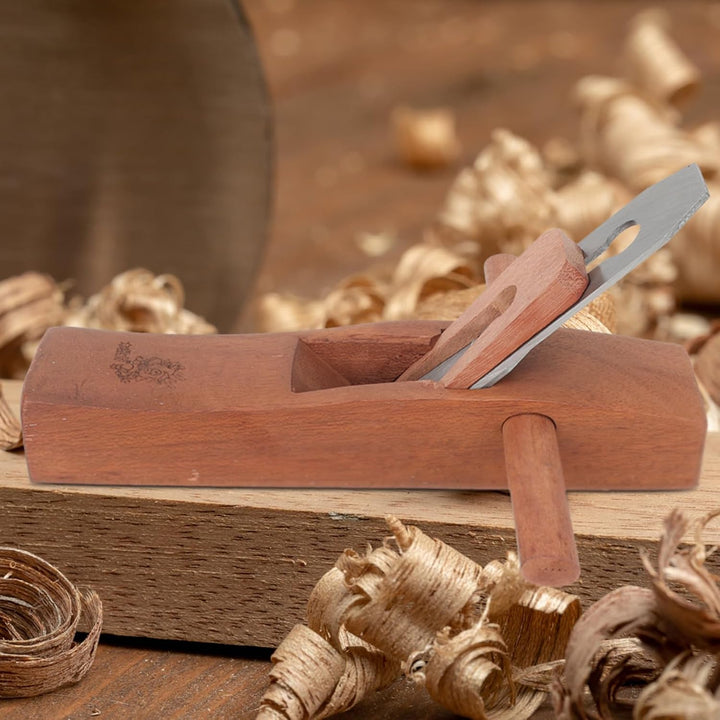 BESPORTBLE Grundhobel Holz für Holzbearbeitung Selbstgemacht mit Holz und Klinge Leicht zu Tragen al