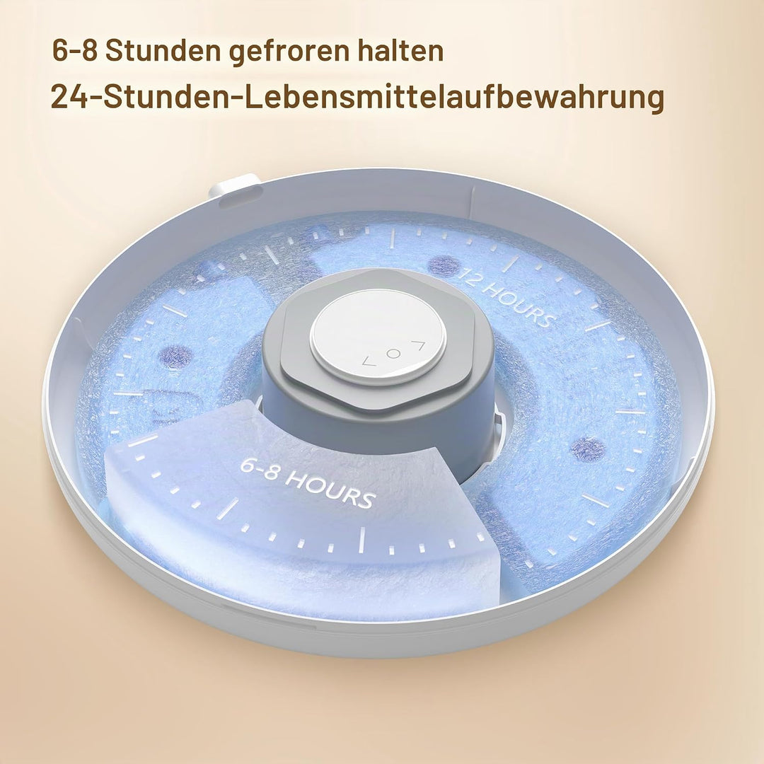 Futterautomat Katze Nassfutter Katzenfutter Automat: Futterspender Katze mit Programmierbarem Timer