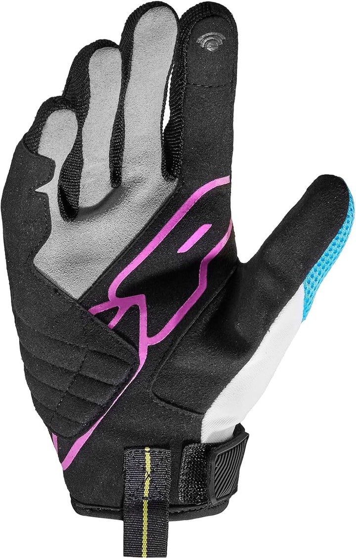 SPIDI, Flash-R Evo Lady, Damen-Motorrad-Handschuhe, schützend & strapazierfähig, Sommerhandschuhe, w