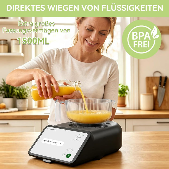 Wiegeschale für Thermomix TM7, Wiegen ohne Mixtopf, BPA Frei Zubehör