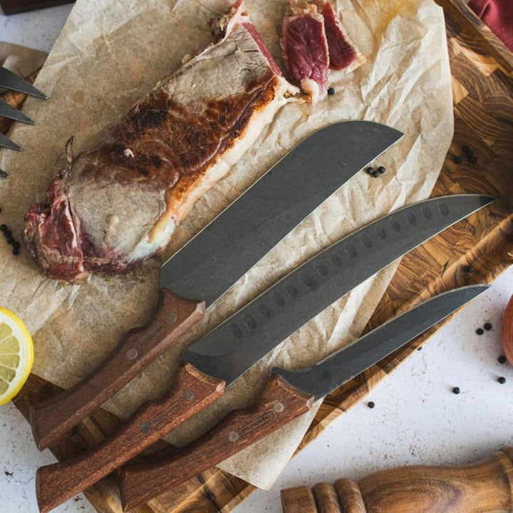 Tramontina CHURRASCO BLACK Fleischmesser, Klingenlänge 20 cm