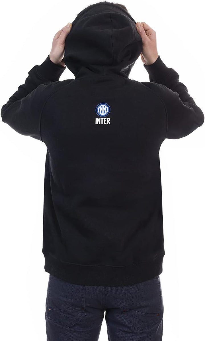 Inter Unisex New Logo Sweatshirt Kapuzenpullover L Schwarz, L Schwarz