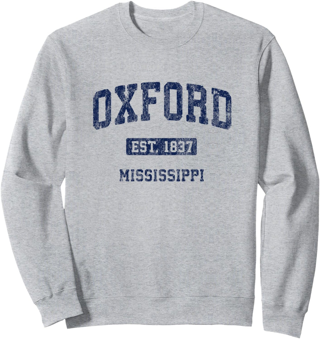 Oxford Mississippi MS Vintage Sportdesign Sweatshirt