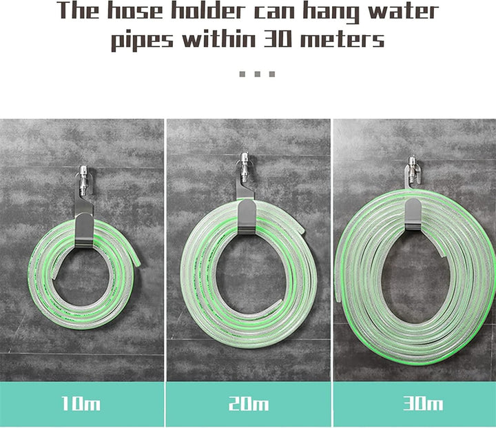 JINGLING Gartenschlauchhalter Haken, Robuster Wasserschlauchhalter Hängende Outdoor Wasserrohr Haken
