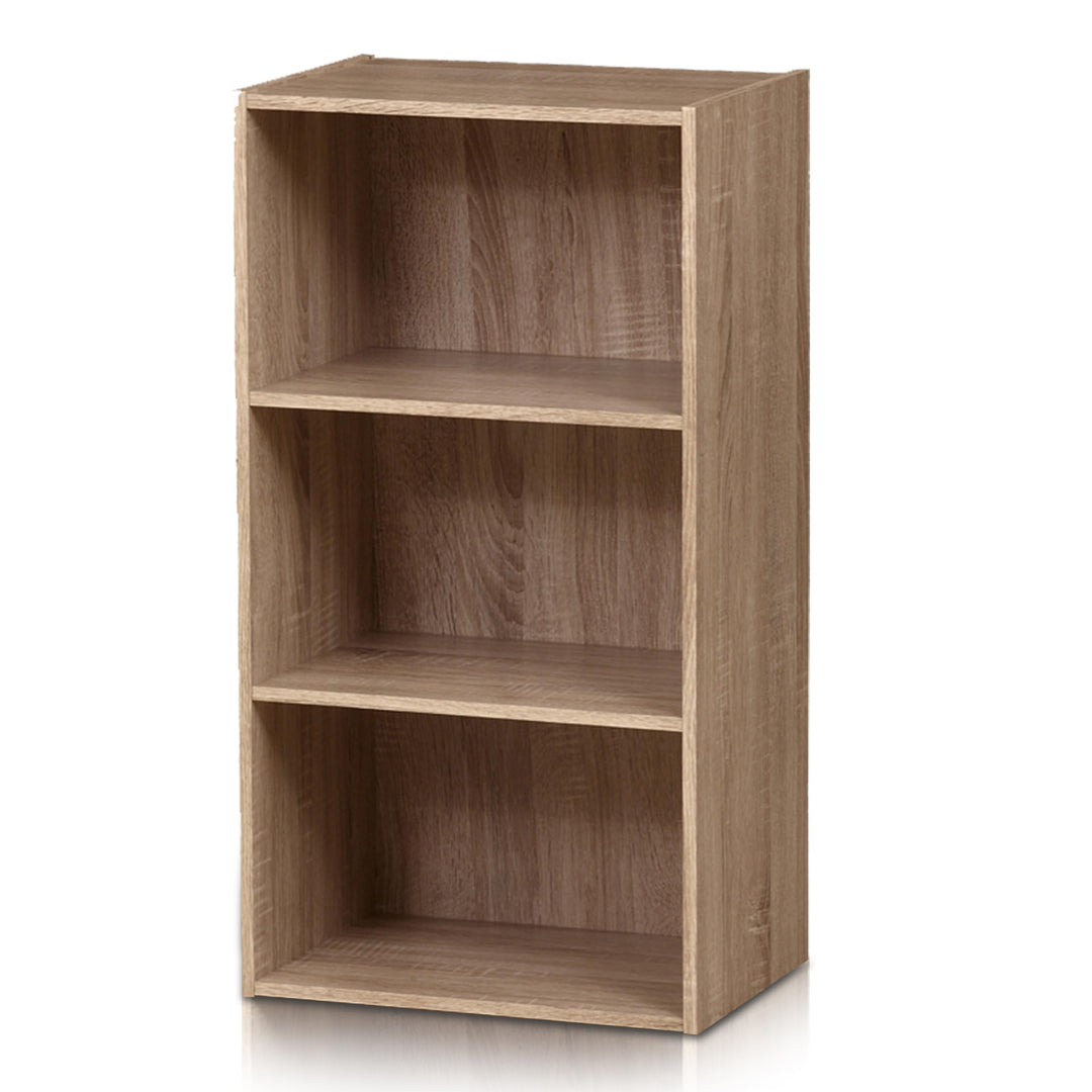habeig Tube Bücherregal Standregal 3 Fächer Belastung Regalboden 30kg Standregal (80 x 42,5 x 29,5 c